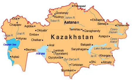 Location - MBBS in Kazakhstan